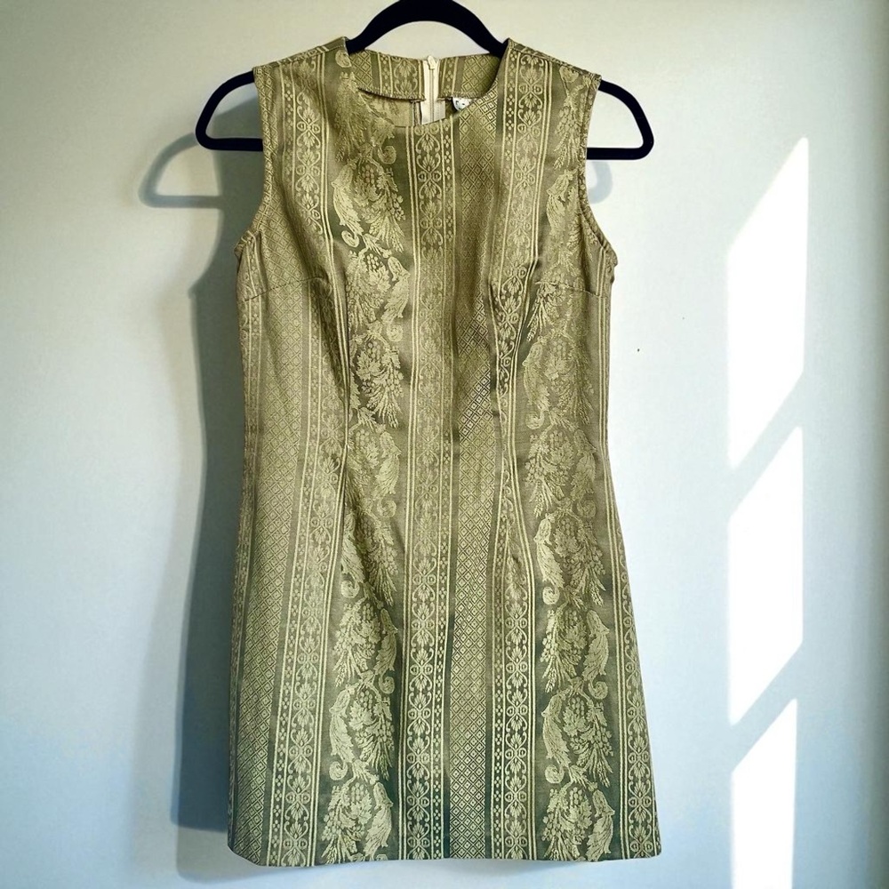 R wear Rampage vintage olive green A line Mini Dress
